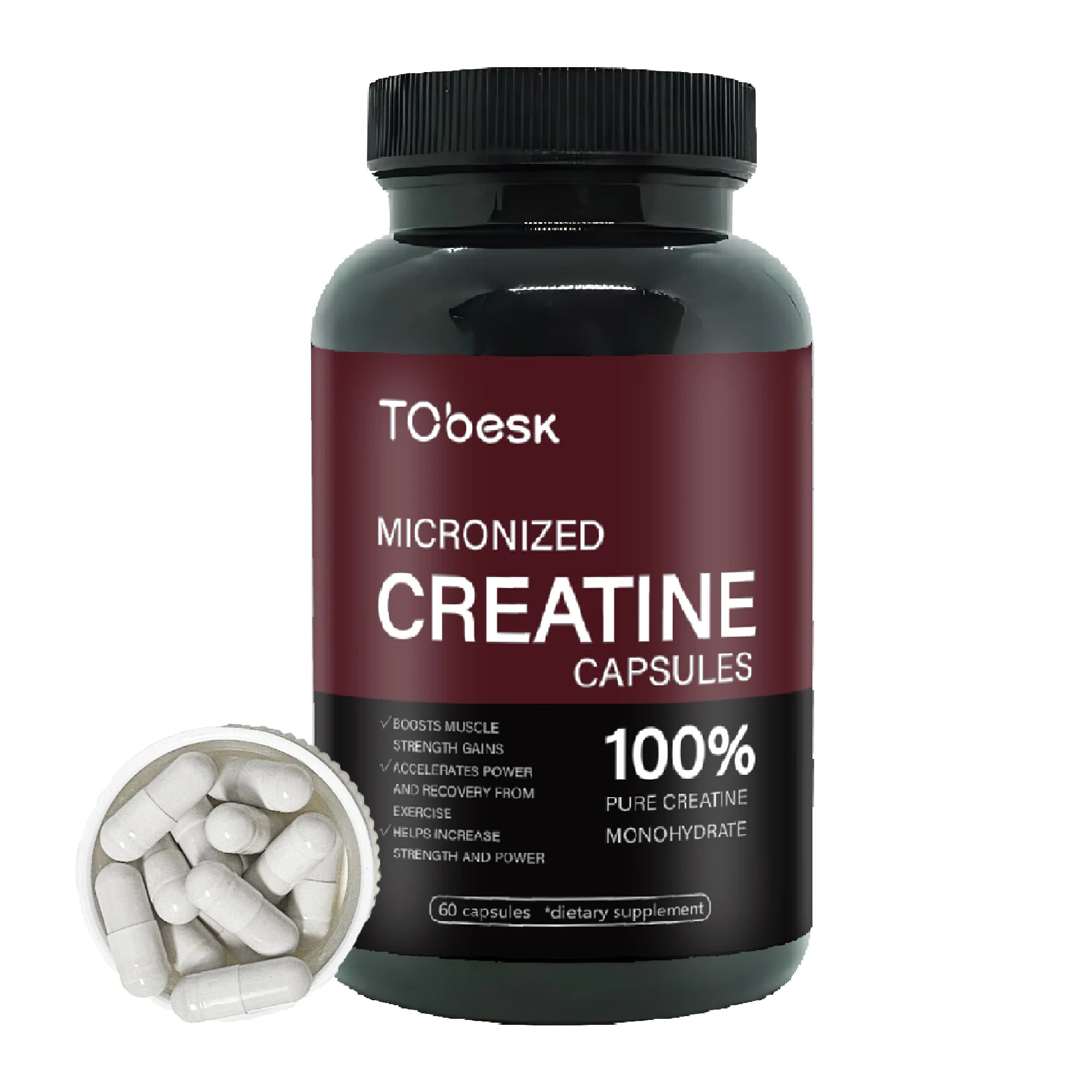 Wholesale Creatine Capsules OEM Customized Sports Supplement
