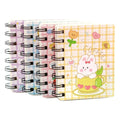 Mini A7 Spiral Notebook Pocket Memo Pad Professional Writing Journal Blank Paper Compact Small Planner Office Daily Note