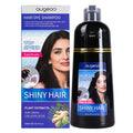 Wholesale Augeas Manufacturer Herbal No Ammonia Good Cover Gray Natural 3 in 1 Permanent Long Lasting Black Hair Dye Shampoo