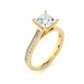 Handmade Jewelry Custom Diamond Ring for Women Certified 925 Sterling Silver VVS Moissanite Wedding Fine Diamond Ring