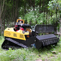 Remote Control Robot Lawn Mower Crawler Tracked Gasoline Diesel Zero Turn CE EPA Certified Automatic Grass Cutting Machine MegaBDM