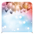 8x8ft Dye Sublimation Printed Aluminum Tension Fabric Photo Booth Backdrop Portable Easy Install for Holiday Parties Photography