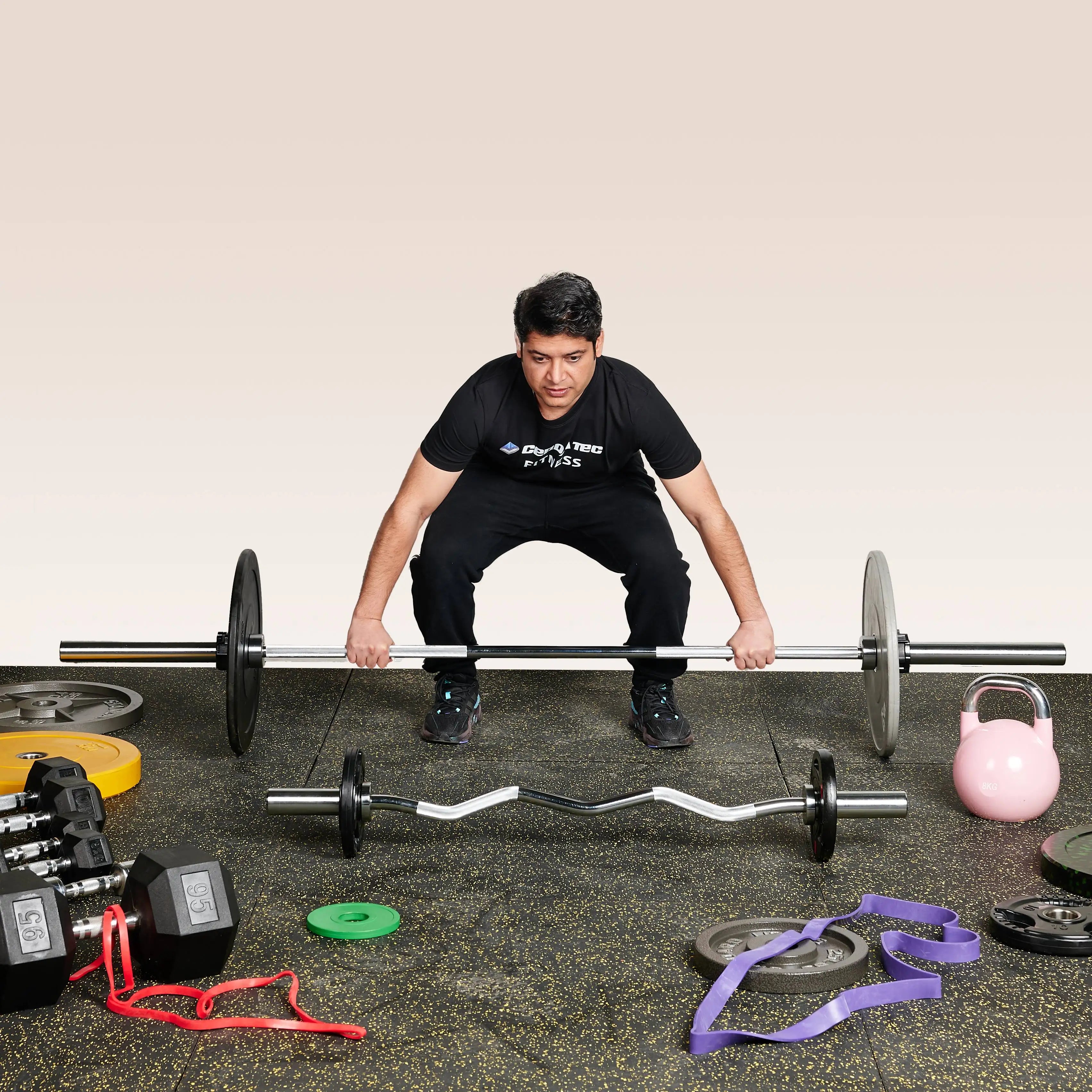 China Barbell Supplier Gym Fitness Alloy Steel Chrome Bar Weights Fitness Barbell Women Barbell for Home Exercise