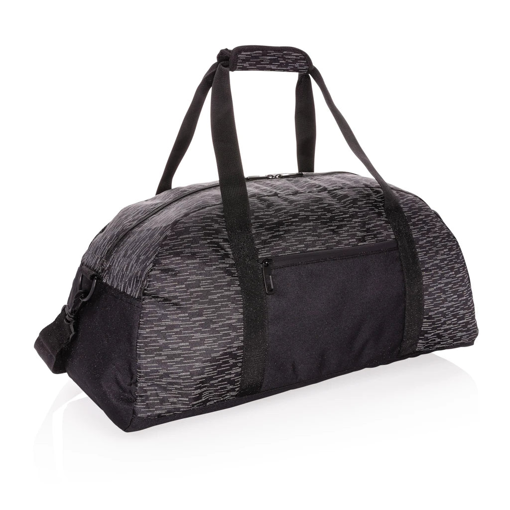 RPET Reflective Weekend Travel Bag with AWARE Plotterâ„¢ Stylish and Practical for On-the-Go Adventures