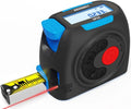 Mileseey DT30 3-in-1 Digital Laser Tape Measure USB Rechargeable with 3 Metric System Durable Plastic Patented