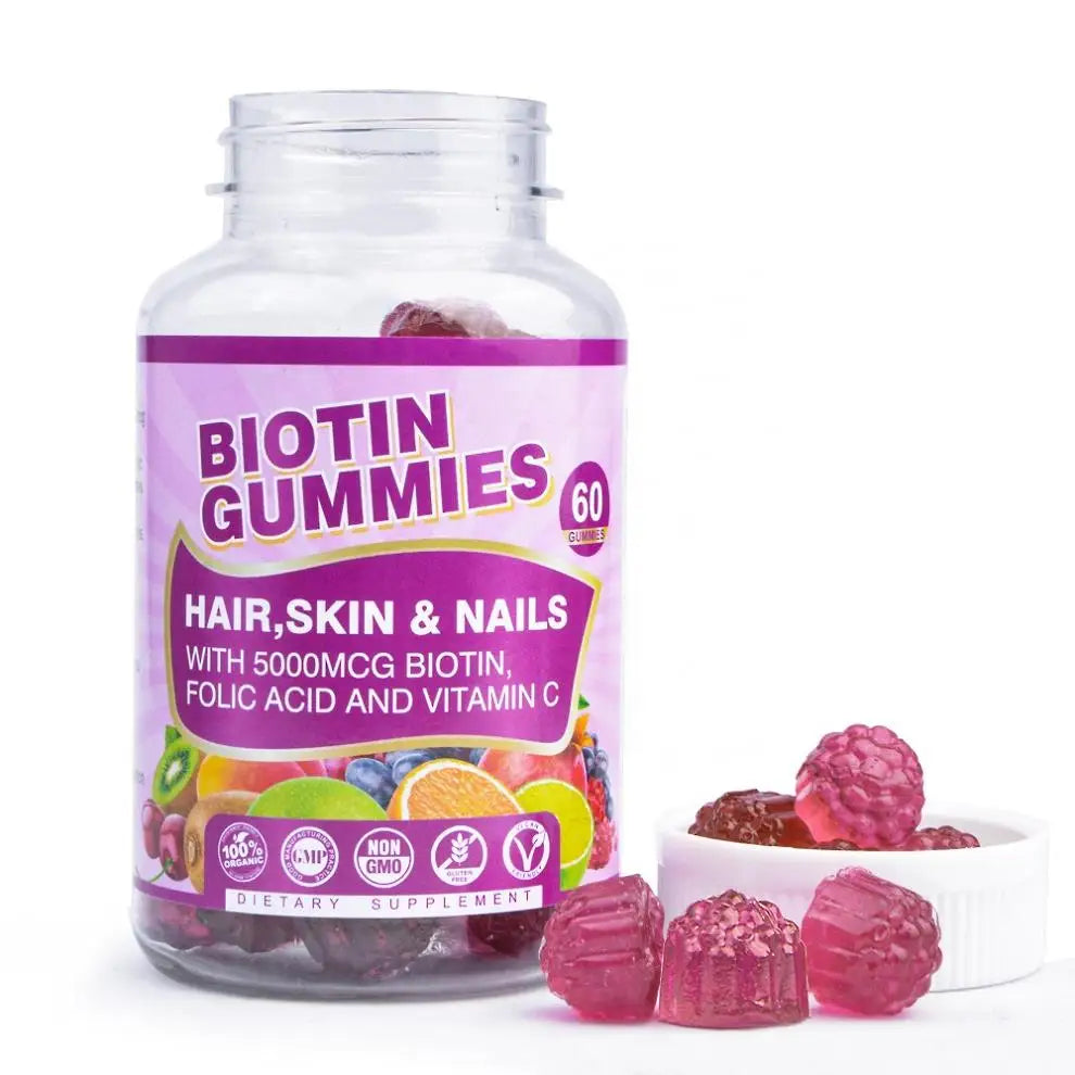 On Sale Private Label Vitamins Hair tin Gummies MegaBDM