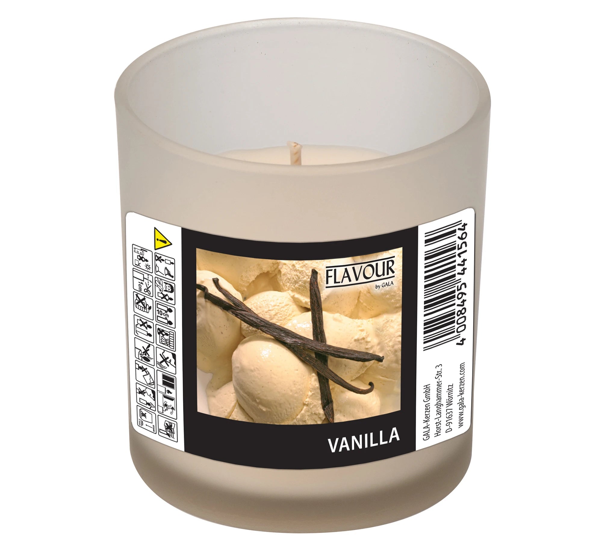 German Brand Vanilla Scented Luxury Aromatherapy Candles-Long-Lasting Fragrance Almond Tonka Notes Glass Jar for Ramadan Easter