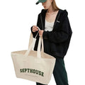 Customized Eco Reusable Canvas Tote Bag for Daily Life Use Medium Size Custom Colors & Logo-LILALILA Brand