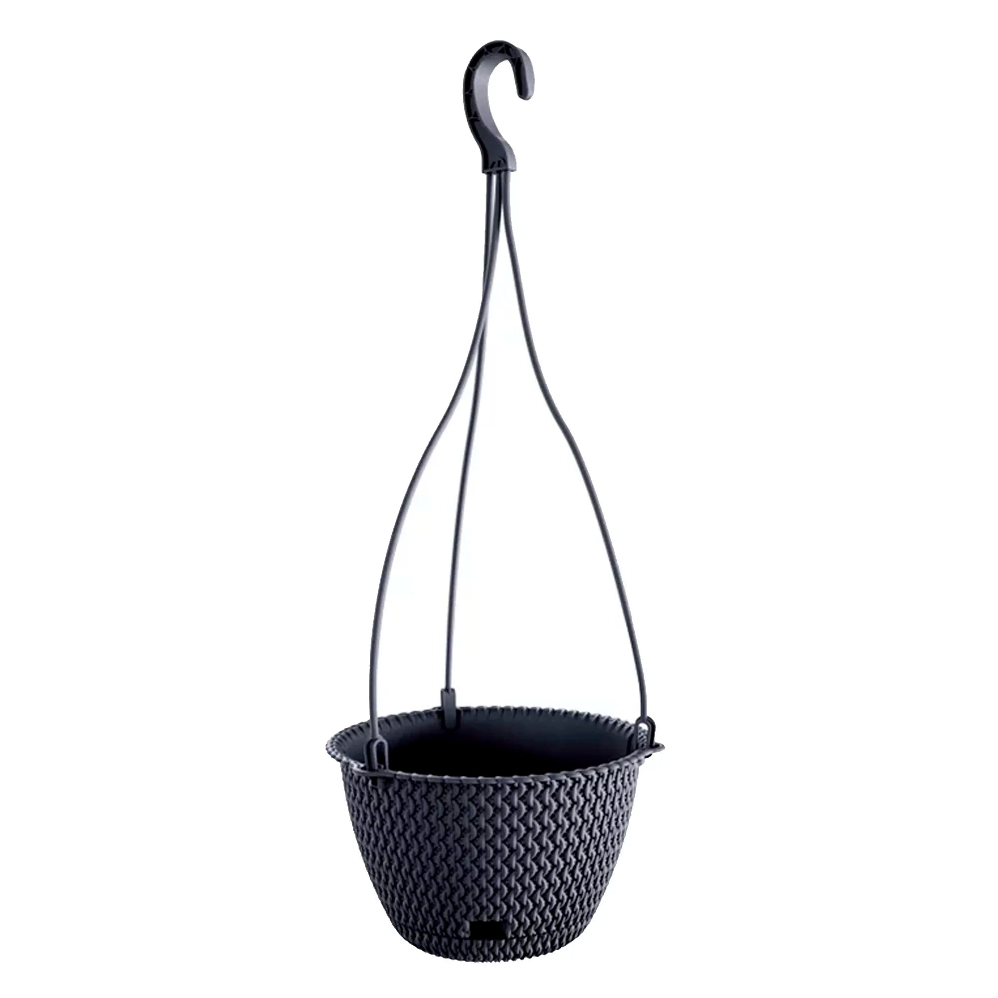 SPLOFY ROUND W 3L. hanging planter dimensions (mm) 230x230x145 Anthracite color