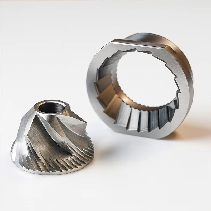 Stainless Steel Conical Grinder Burr Custom Coffee Grinder Parts Electrics Coffee Machine Conical Burr Replacement Set for Jura