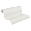 Made in Germany - Coatable Wallpaper rolls Plain Colour Paintable White Non Woven Vinyl Wallpaper for painting - 2500 x 106 m