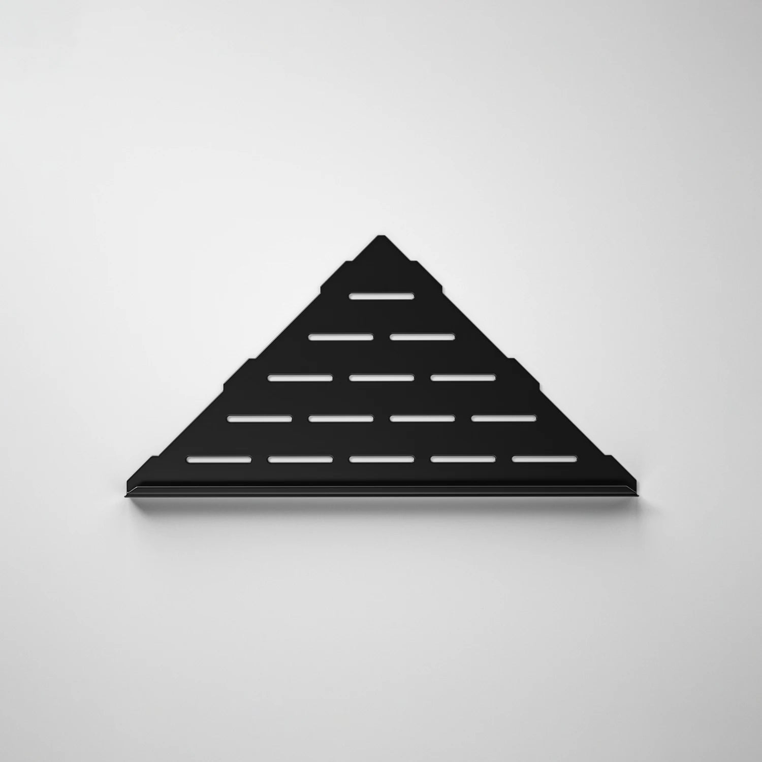 Matte Black Recessed Stainless Steel Bathroom Corner Shelf 10 Inch Easy Installation Available in US Warehouse