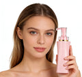 Pet Bottle 100ml 300 Ml 250ml 500ml Cosmetic Bottle Shampoo Bottles With Bamboo Disc Cap Lotion Pump for Cosmetic Packaging