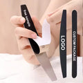 Wholesale Removable Sandpaper Nail File Refills 80/100/150/180/240 Grit Half Moon Replaceable Nail Files for Professional Salon