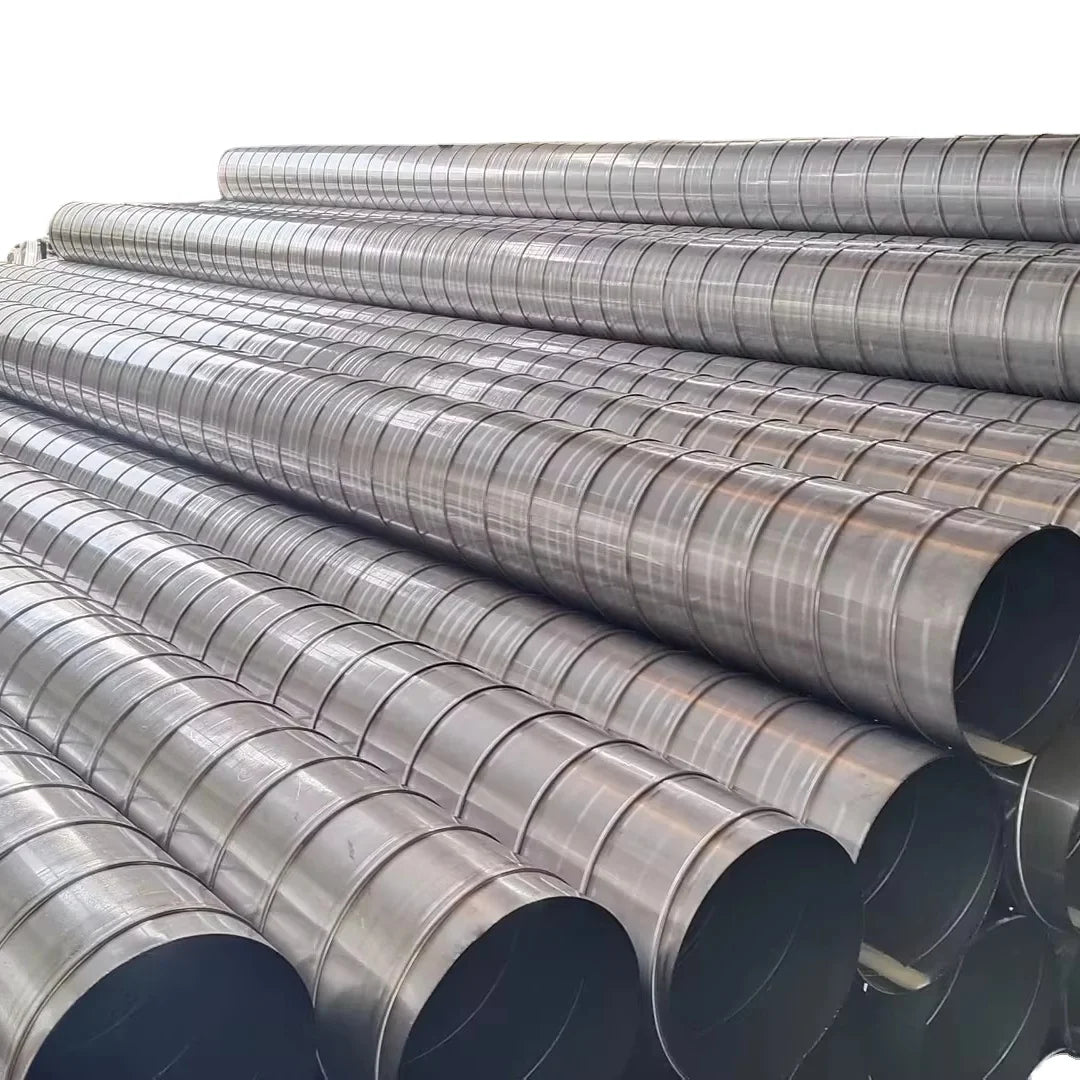 Factory Sale Metal Spiral air Ducts Galvanized Steel air Ducts Ventilation Pipes Duct Work for Hvac Size Can Be Customized