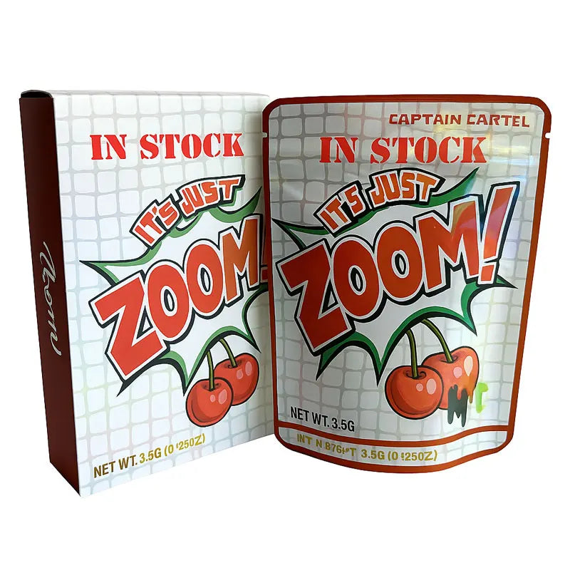 Mushrooms Smell Proof Doypack Freeze Dried Edible Packaging Plastic Zipper Pouch Food Storage Mylar Stand up Bag for Dry Flower