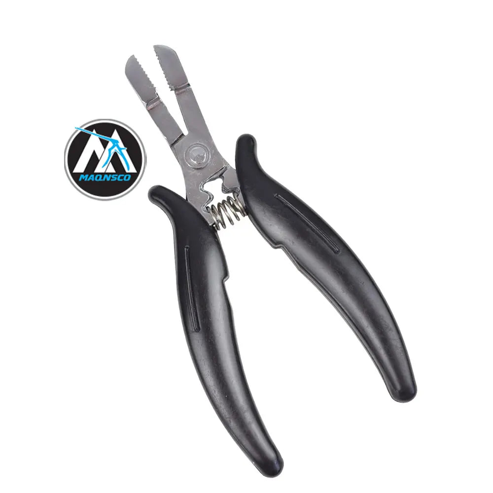 Professional Fusion Bond Crusher Tool Stainless Steel Keratin Hair Extensions Flat Tip Pre-Bonded Hair Extension Pliers Hair