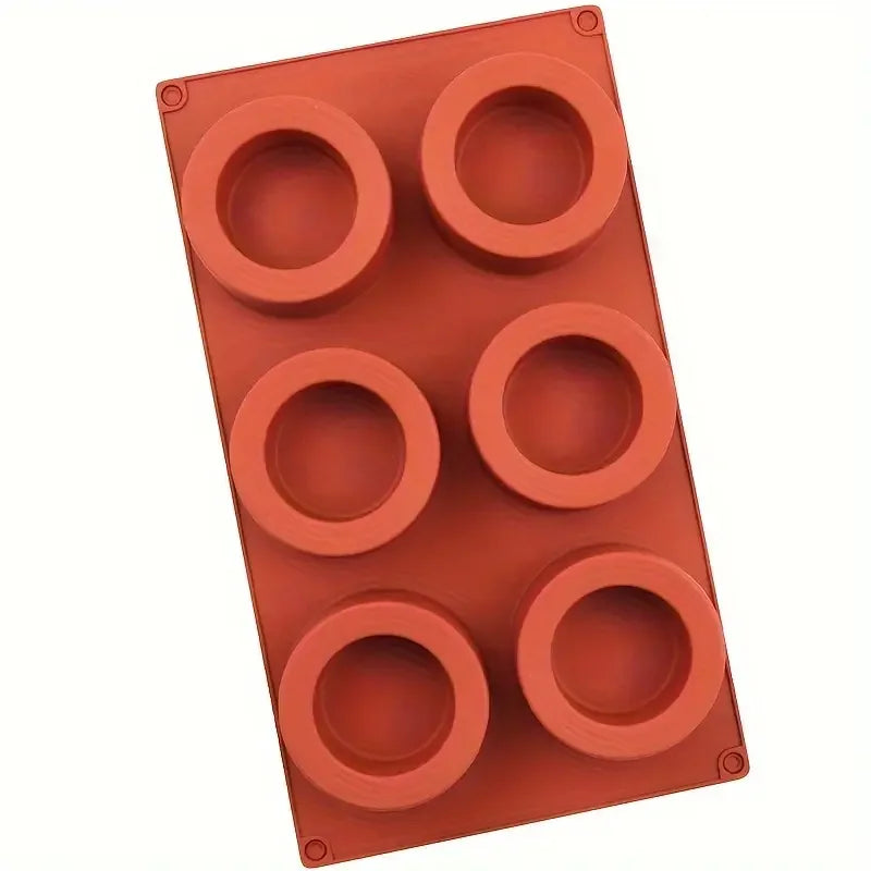 Versatile Silicone Mold For Candles Desserts Baking  Perfect For New Year'S Celebrations
