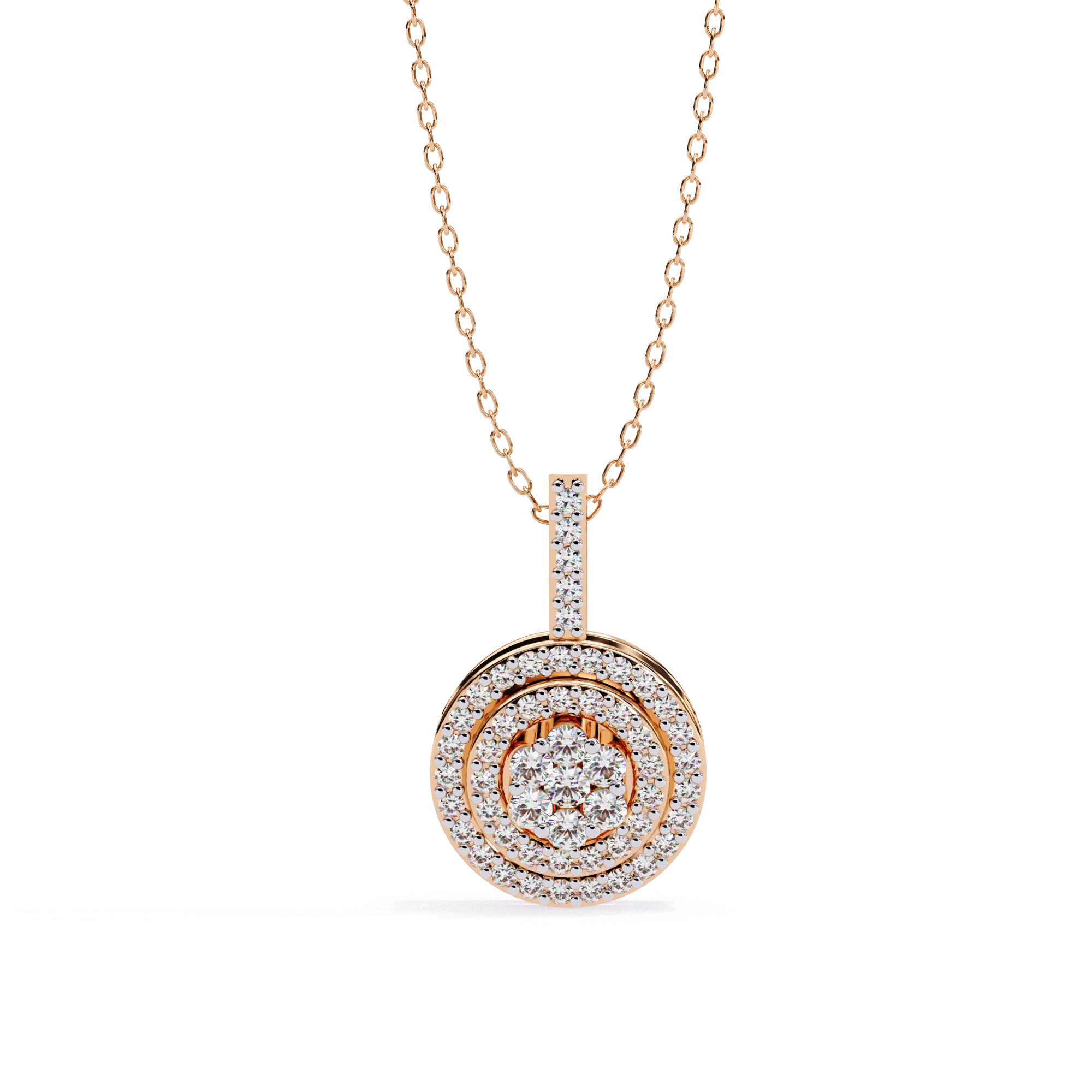 Yellow Gold Plated White Lab Grown Pendant CVD Diamonds Emerald Cut VVS1 DEF Shape Luxury Party Pendant Necklace from India