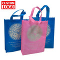 Logo Printed Show Your Brand Tote Wholesale Portable Low Price Factory Direct Sale Custom Non Woven Bag