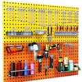1500*450mm1.4mm Custom Garage Workshop Pegboard Panel Durable Metal Wall Mounted Tool Organizer MegaBDM