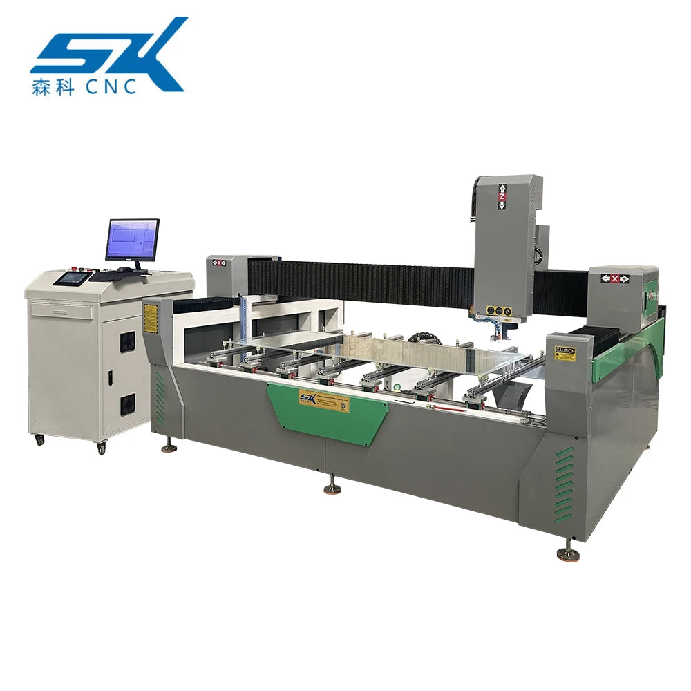 Faster Speed Big Size CNC Glass Sandblasting Mirror Back Painting Engraving Etching Laser Machine