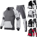 Outdoor Sport Gym Fitness Unisex Sportswear 2-Piece Training & Jogging Wear Tracksuit Set Quick Dry Breathable Polyester/Cotton