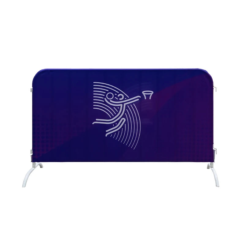 Pedestrian Cheap Steel  Crowd Control Barrier Cover Banner Mesh