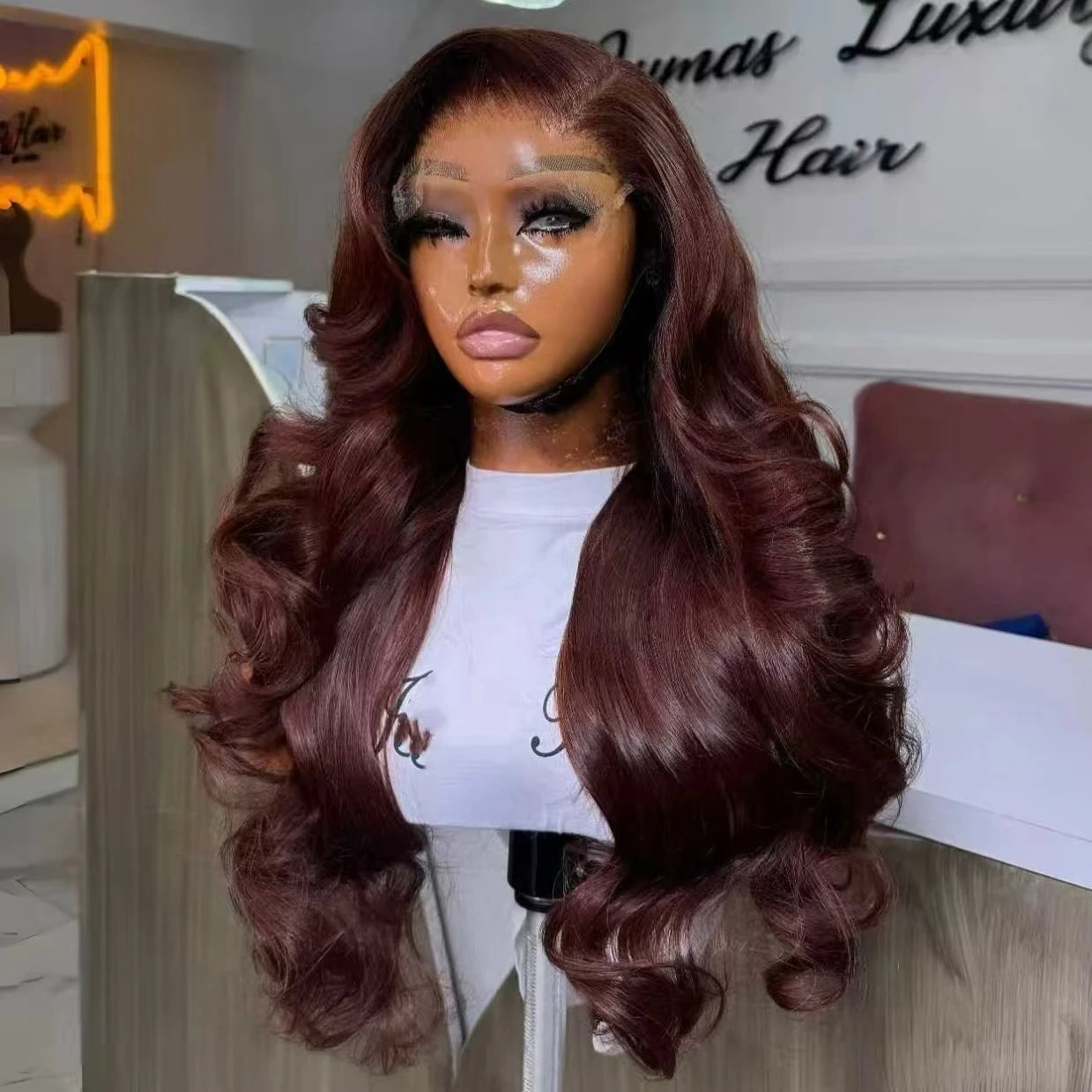 HD Lace 5x5 Closure Lace Vietamese Hair Wig for Black Women Water Wave 200% Glueless Full Lace Frontal Wigs