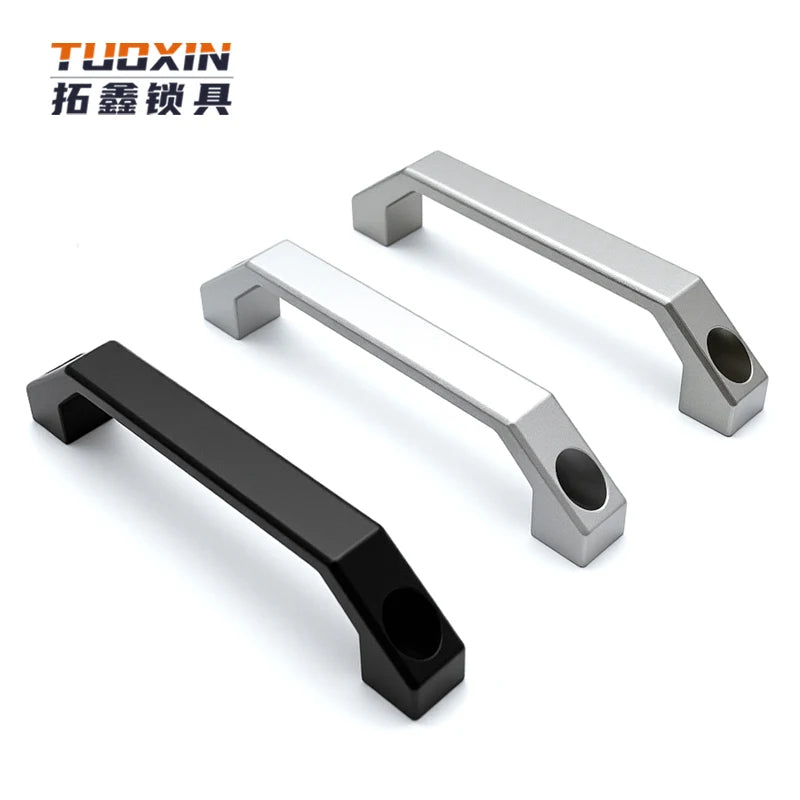 Tuoxin LS520 Toolbox Cabinet Pull Handles Industrial Equipment Cabinet Square-shaped Handle Electric Cabinet Handle