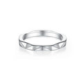 Wholesale Custom Sterling Silver 925 Jewellery Rings Wedding Rings for Couples Set and Engagement