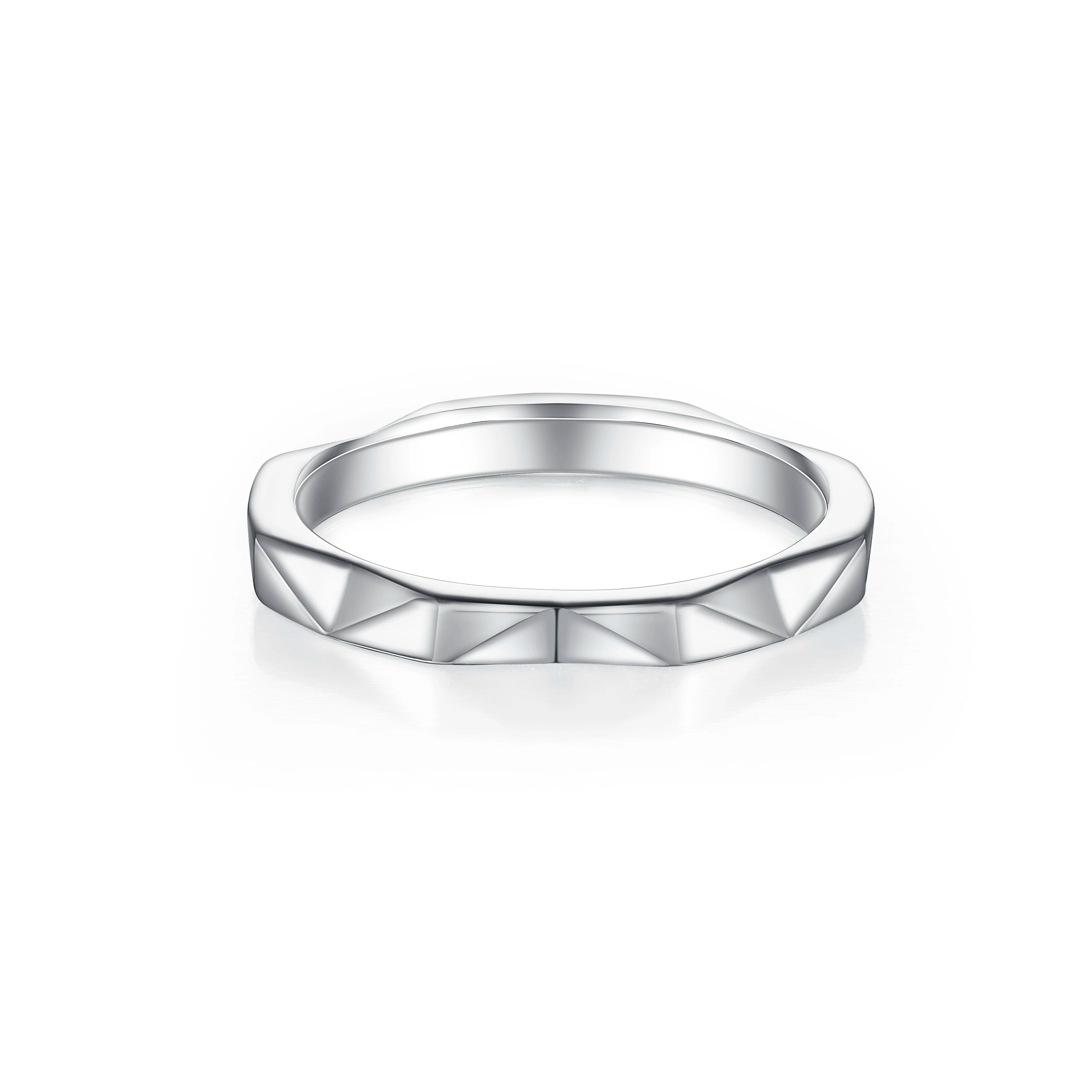 Wholesale Custom Sterling Silver 925 Jewellery Rings Wedding Rings for Couples Set and Engagement