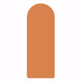 Sansd Hot Sell Orange Color Non-slip Shock Absorption Arch Half Round PU Natural Rubber Exercise Yoga Mat for Home Gym