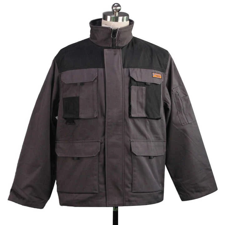 Professional Grade Men's Safety Jackets with Reflective Panels Reliable Man Jackets Protective Jacket for Man for Heavy Work