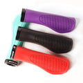 BUCKLOS Non-slip Ergonomic Handlebar Grips Soft Rubber Bicycle Handle Bar Sleeve Mtb Bike Grip with Lock Ring Cycling Parts