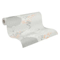 Germany Made Wallpaper Rolls Modern Forest Light Grey White Pink Orange Non Woven Vinyl Floral 1005x0.53m Bedroom Living Room