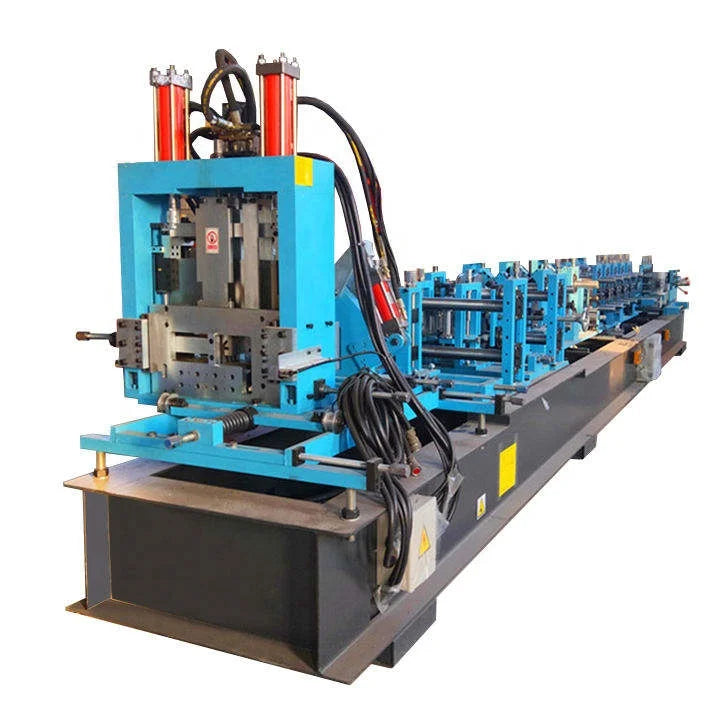Full Automatic CZ Purlin Profile Light Gauge Steel Frame Roll Forming Machine
