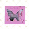 Diy Eyelash Extensions Kit Paper Box Eyelash Box Custom Butterfly Window Packaging Box