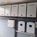 Rosen 10KW Hybrid Solar System with 10KWH Complete Solar Panels Hybrid System