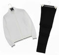 Customized Casual Printed Two Piece Clothing Set Hooded Top Elastic Waist Bottom Lightweight Breathable Quick Dry Sporty
