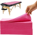 Disposable Bed Sheets Waterproof Massage Parlor Bed Sheet for Spa Tatto Lash Bed Hotels Non-Woven Fabric Pack of 10