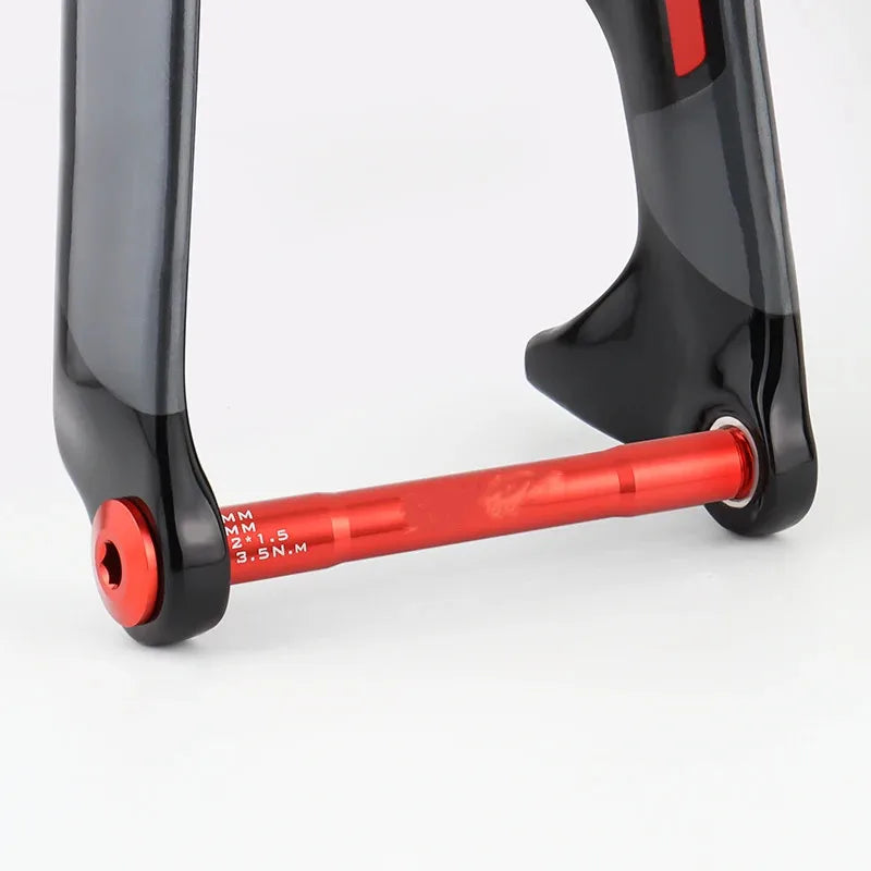 MTB Thru Axle 15x100 15x110 12x142 12x100 12x148 Road Bicycle Wheel Axle 12mm 15mm Hub Thru Axle Fork Shaft