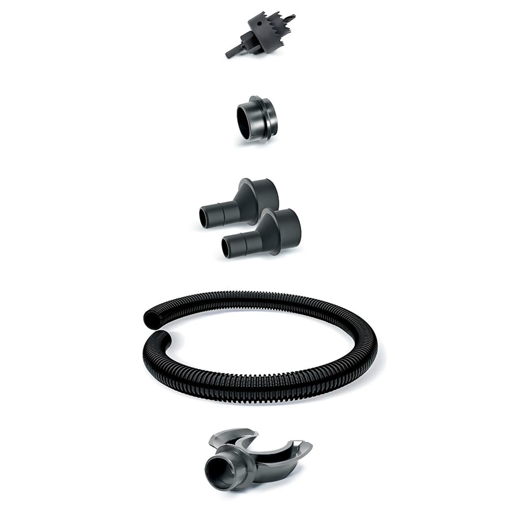Accessory set for rainwater tanks/barrels (5 pieces) ICANSET 6 dimensions (mm) 300x55x370