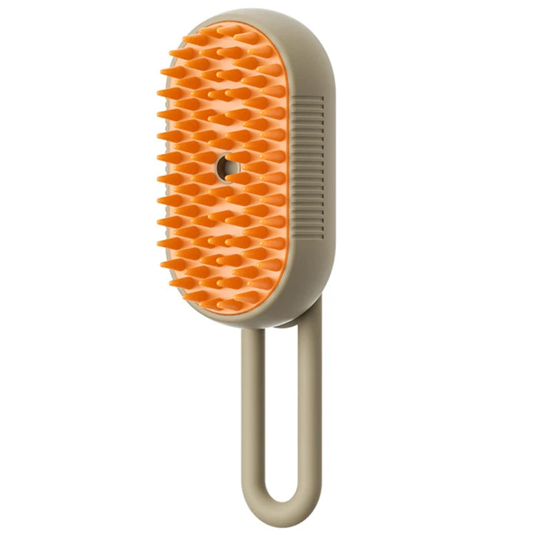 Foldable Rechargeable Dog Grooming Hair Removal Comb Cat Steamer Massage Brush Self Cleaning 3 in 1 Cat Steam Brush