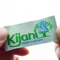 Wholesale Cheap Custom logo Twill Clothing Kids Woven Label MegaBDM