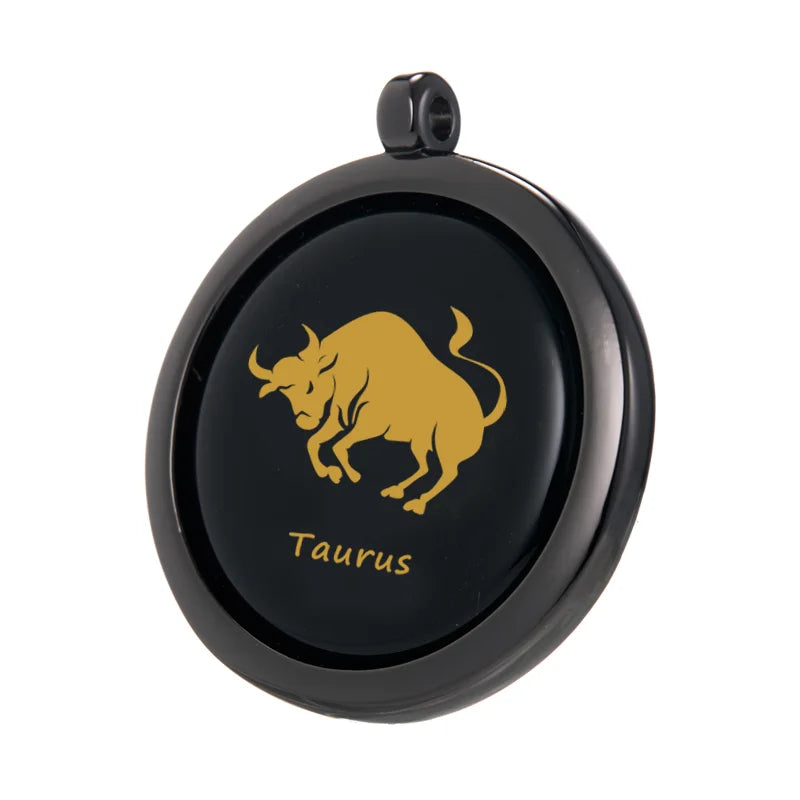 Negative Ion Pendant Necklace Scalar Woman Men Energy Anti Emf Radiation Double Sided Twelve Constellations Quantum Pendant MegaBDM