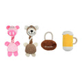 New Arrivals Cute Animal-shaped Washable Plush Indestructible Dog Chew Toys for Aggressive Chewers MegaBDM