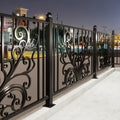 From Vietnam Modern Artistic Wrought Iron Balcony Railings Handcrafted Trusted Supplier with 1 Year Warranty