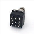 2 PIN OFF-(ON) Momentary Foot Switch Stomp Box Normally Open Momentary Soft Touch Push Button Footswitch for Guitar Effect Pedal