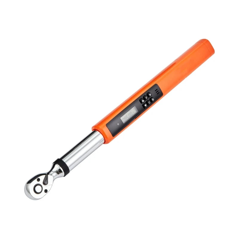 1/4 3/8 1/2 Inch Drive 0.74-250.77ft.lb/1-340n.m Digital Torque Wrench Set 4 Units 3 Reading Modes with LED Buzzer Notification